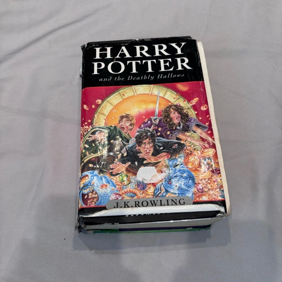 Harry Potter UK Bloomsbury Lot Of 5 Books Chamber Azkaban Goblet Prince - Picture 6 of 8